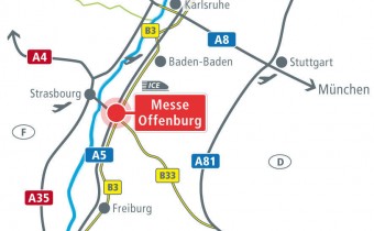 Anfahrt Messe Offenburg-Ortenau