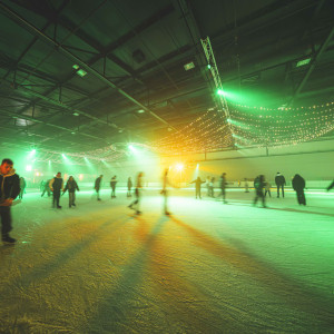 Eislaufhalle Offenburg  - Licht Grün