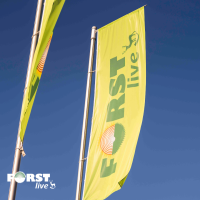 FORST live 2024 Fahne im Wind